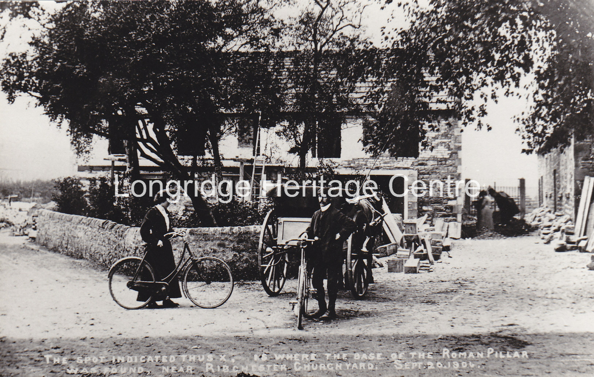 245A - Ribchester - Churchgates, on Riverside - 1910